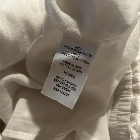 Misa Los Angeles Sarika Mini Dress White Flutter Sleeve Size Small - Picture 5 of 5